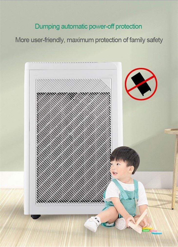 BKJ-60C UVC Function Air Purifier With Wheels